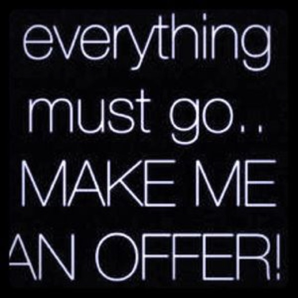 CLOSET CLEANOUT EVERYTHING MUST GO